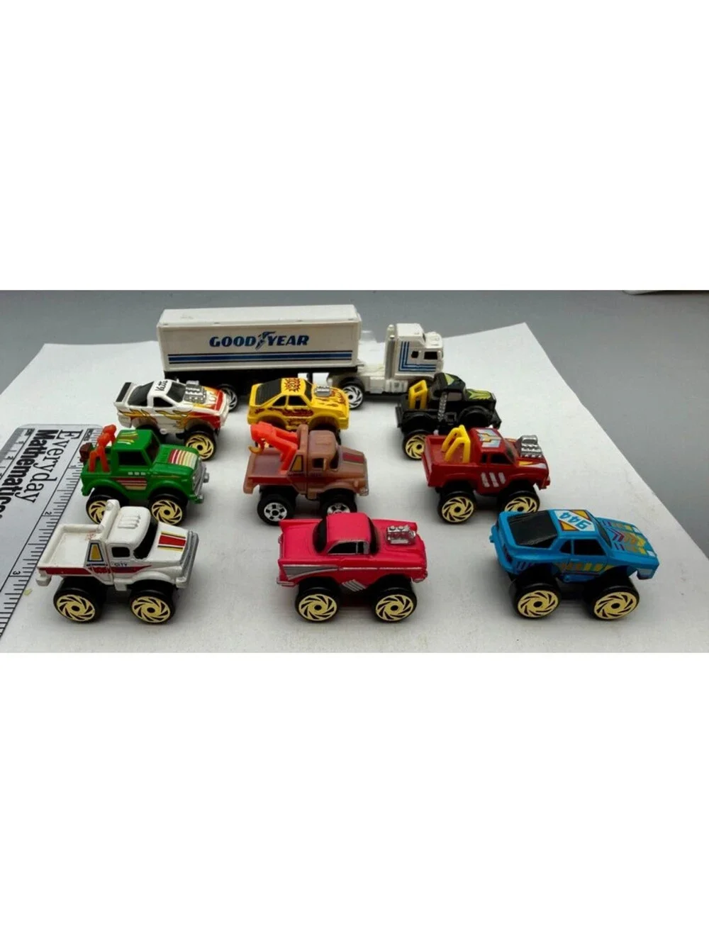 1987 Galoob Micro Machines ROAD CHAMPS Mini Monster Wheels Car / Truck Lot 15